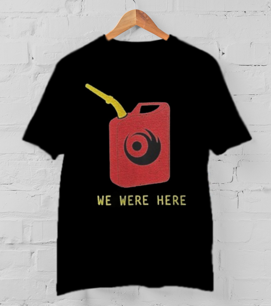 Lights We Were Here Tour 2018 Gas Can Flame Icon T-Shirt