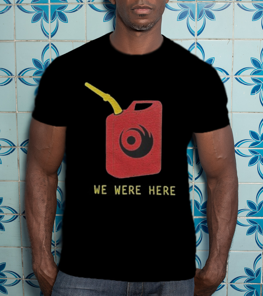 Lights We Were Here Tour 2018 Gas Can Flame Icon T-Shirt