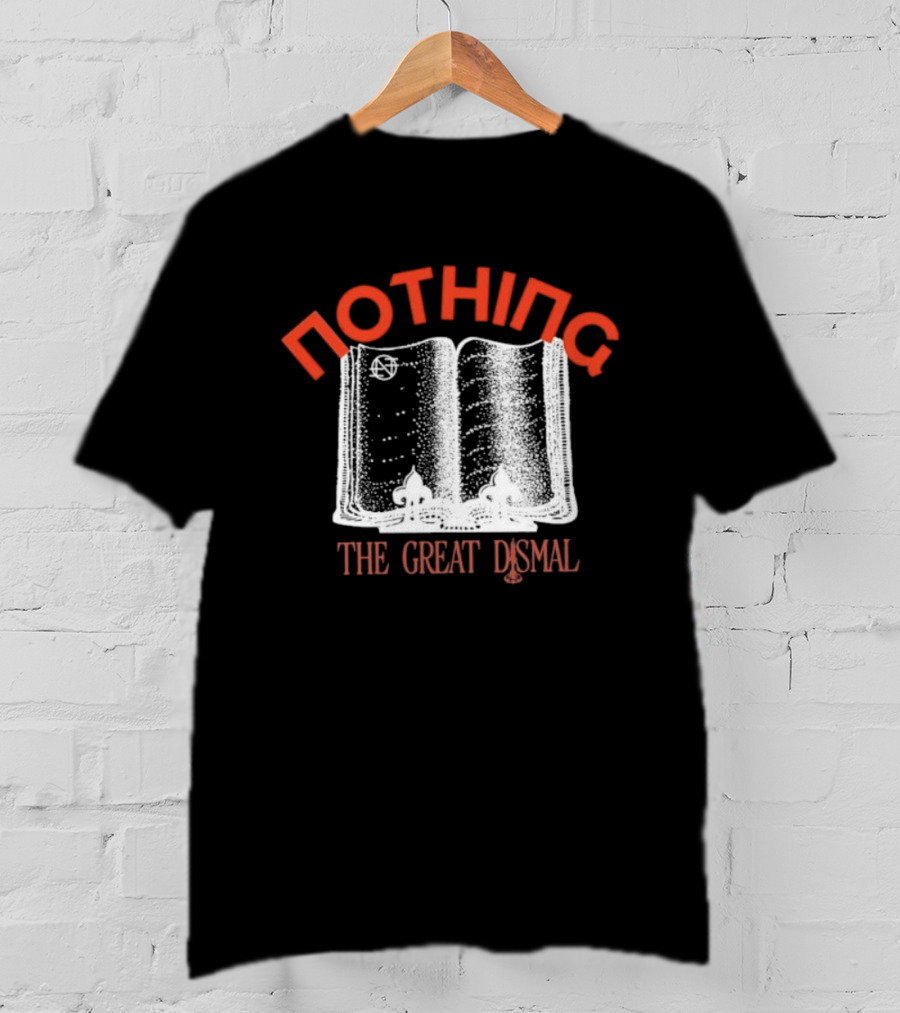 Nothing The Great Dismal Book Illustration T-Shirt