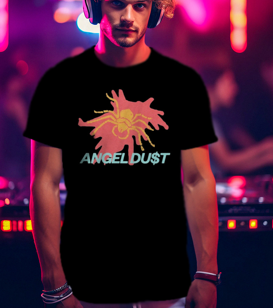 Angel Dust Tarantula Spider Graphic T-Shirt