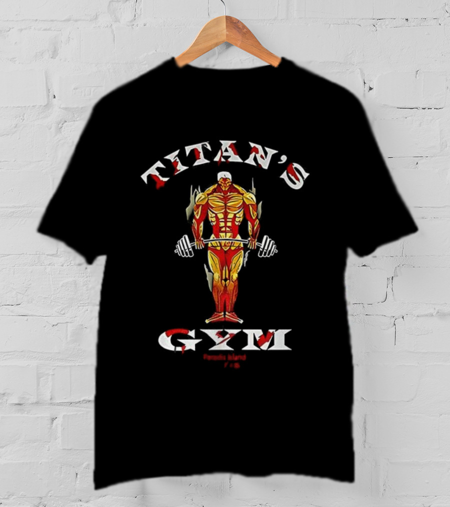 Titan's Gym Armored Titan Fitness Motivation T-Shirt