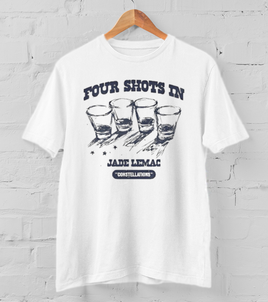 Four Shots In Jade Lemac Constellations T-Shirt