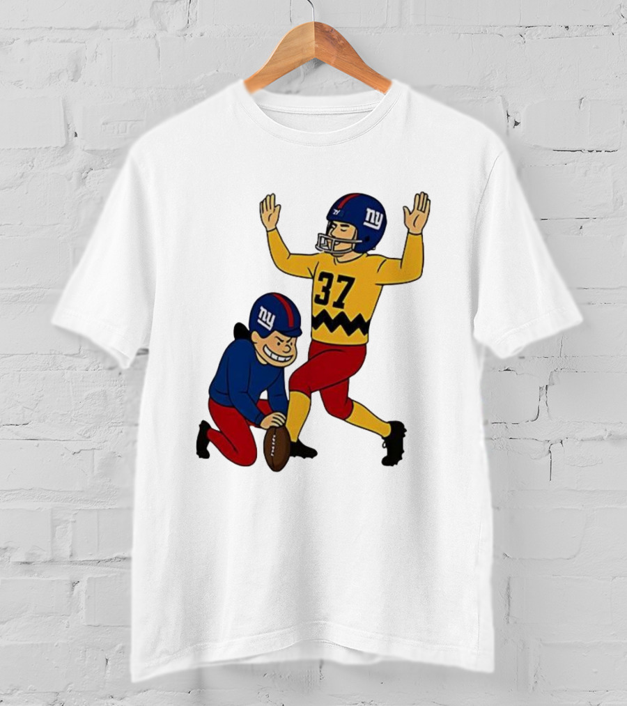 Younghoe Koo Charlie Brown Giants Football Kicker Miss Meme 37 T-Shirt