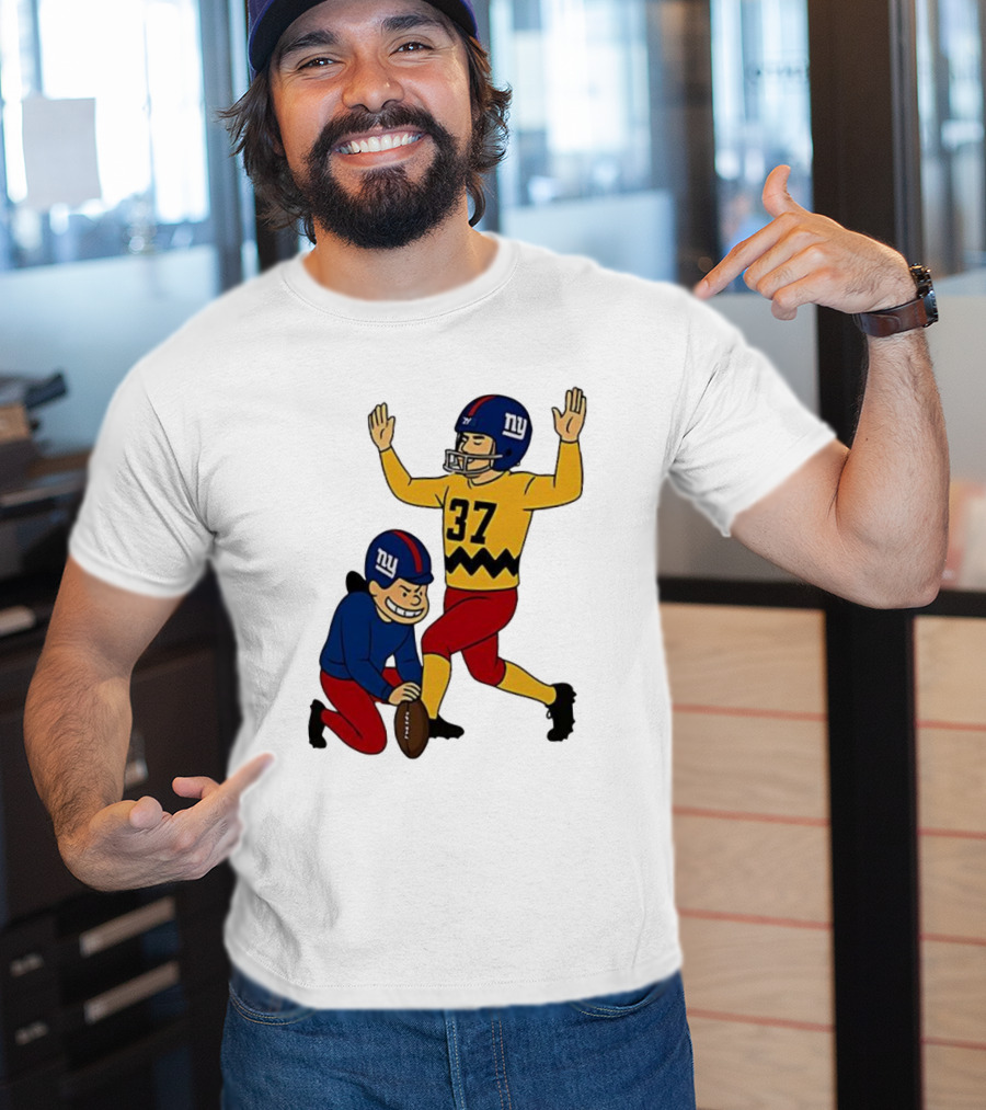 Younghoe Koo Charlie Brown Giants Football Kicker Miss Meme 37 T-Shirt