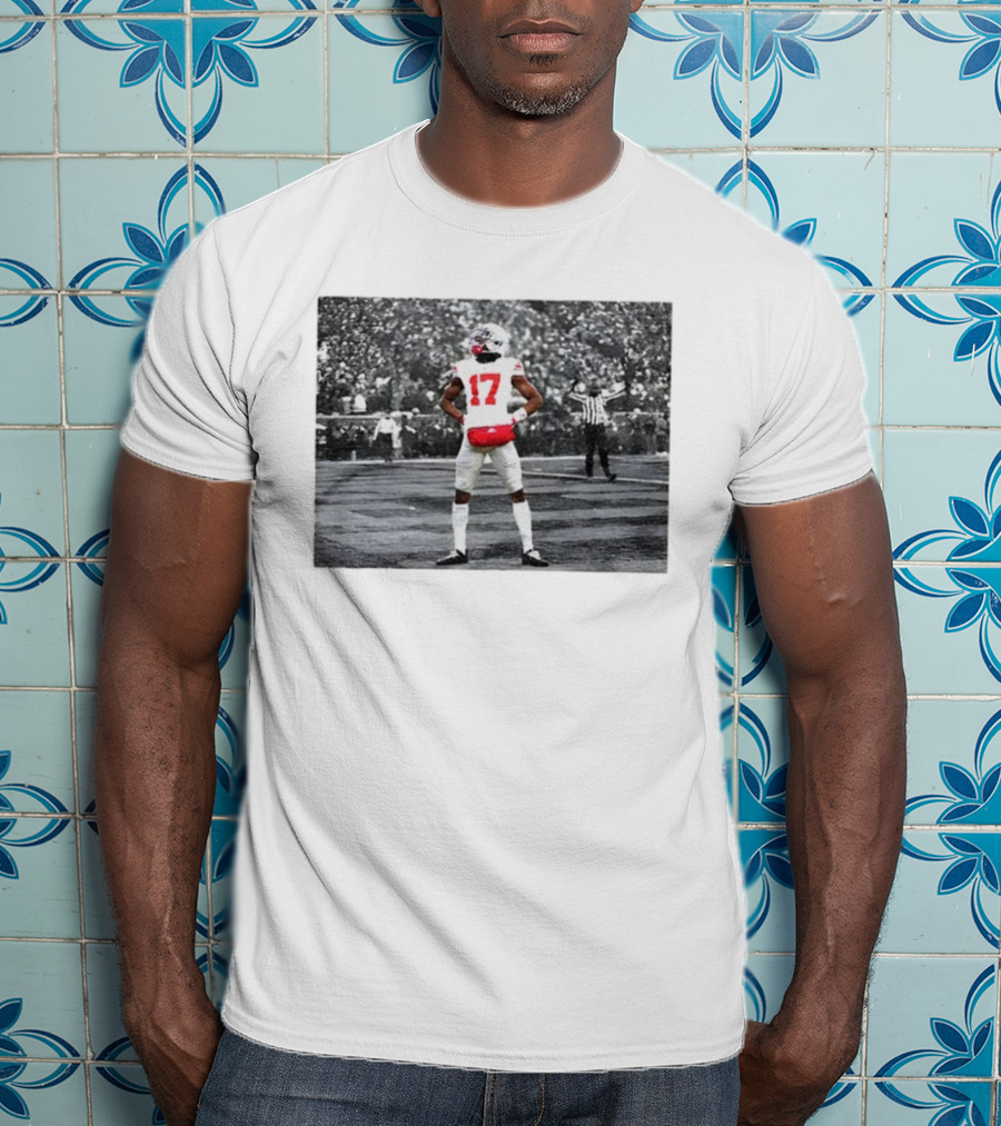 Ohio State Buckeyes Carnell Tate 17 Touchdown Celebration NFL Football 2025 T-Shirt