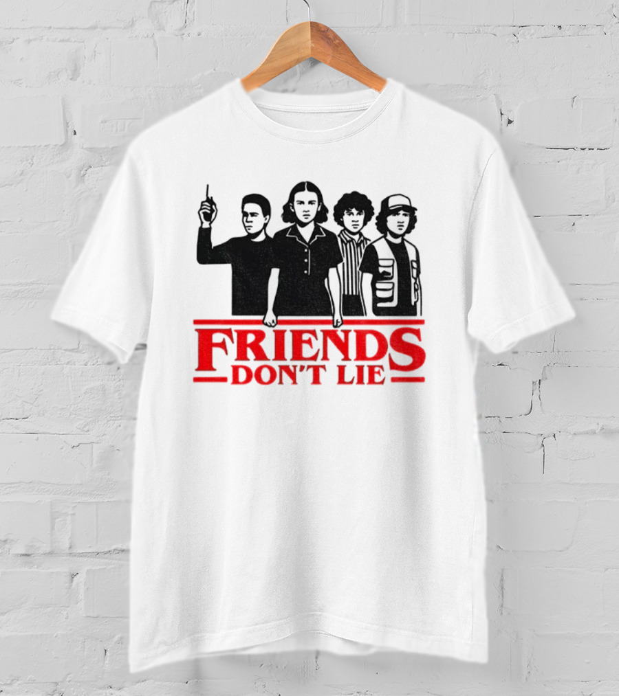 FRIENDS DON'T LIE Stranger Things Silhouettes 2025 T-Shirt