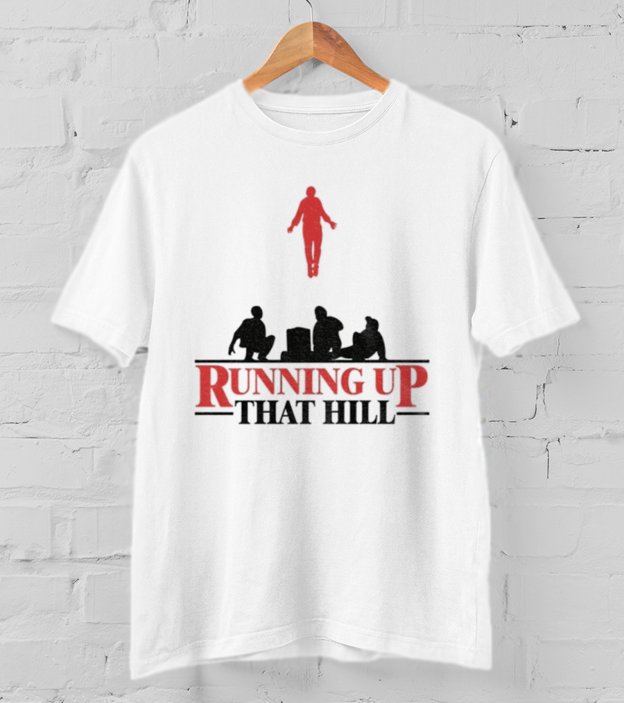 Running Up That Hill Max Mayfield Stranger Things Floating Silhouette T-Shirt