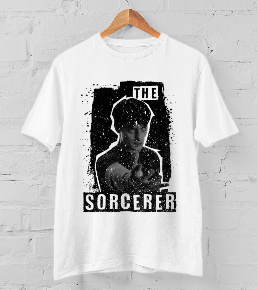 The Sorcerer Black And White Stranger Things Vintage Nostalgia T-Shirt