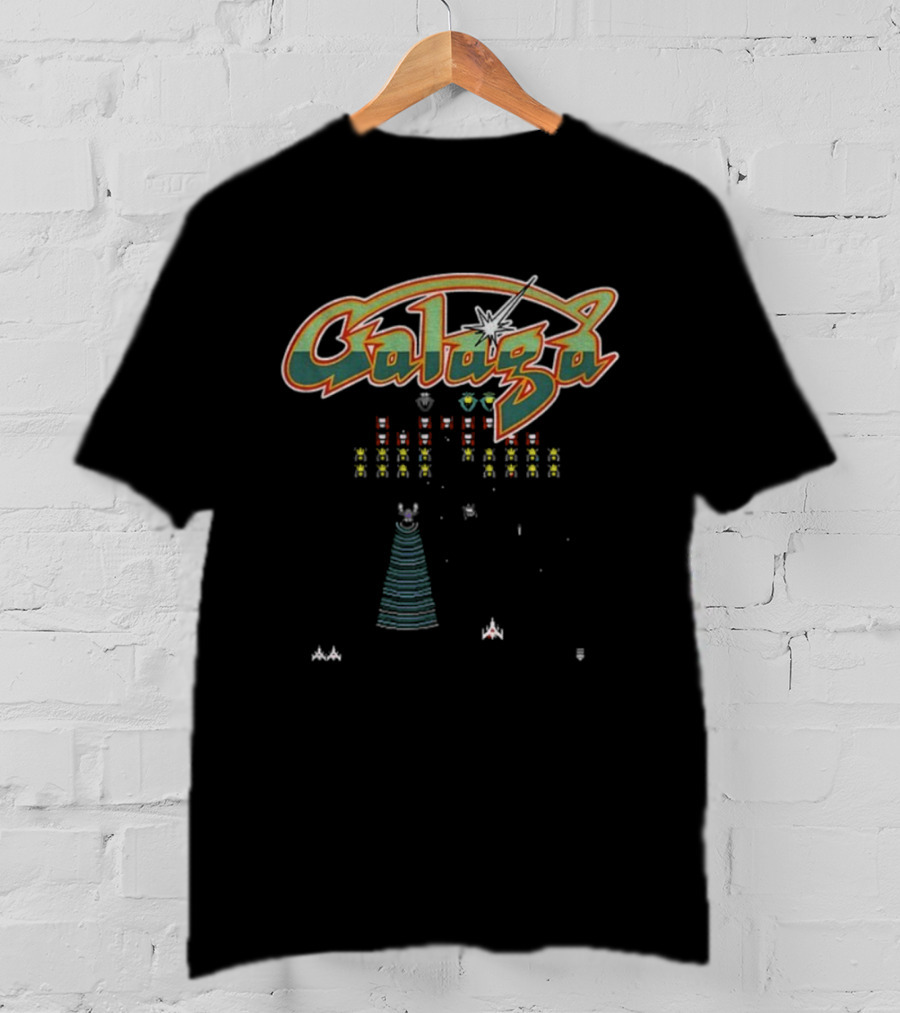Galaga 1981 Iconic Arcade Shooter Nostalgia T-Shirt