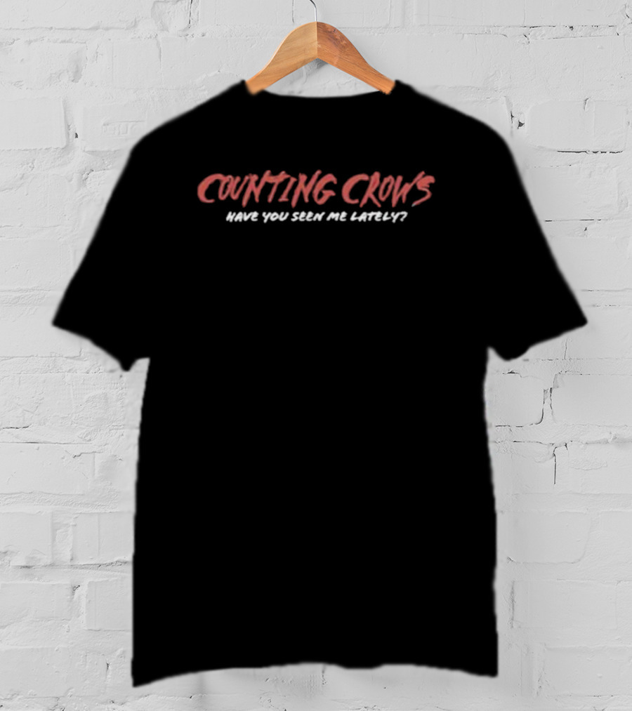 Counting Crows Have You Seen Me Lately Music Band Fan Favorite T-Shirt