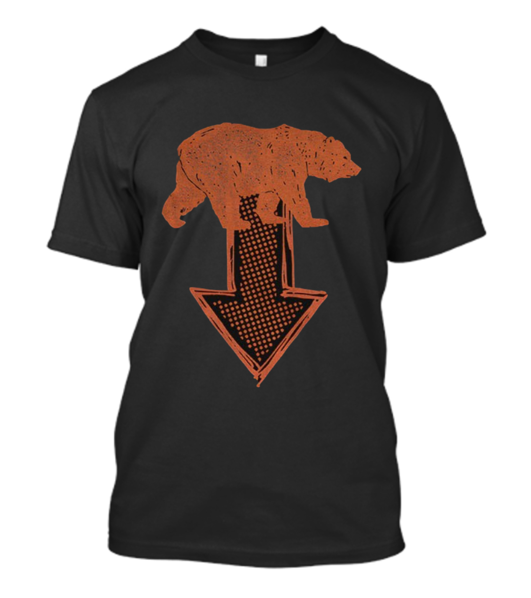 Da Bears Bear Down Chicago Bears Football NFL 2025 Bold Arrow Logo T-Shirt
