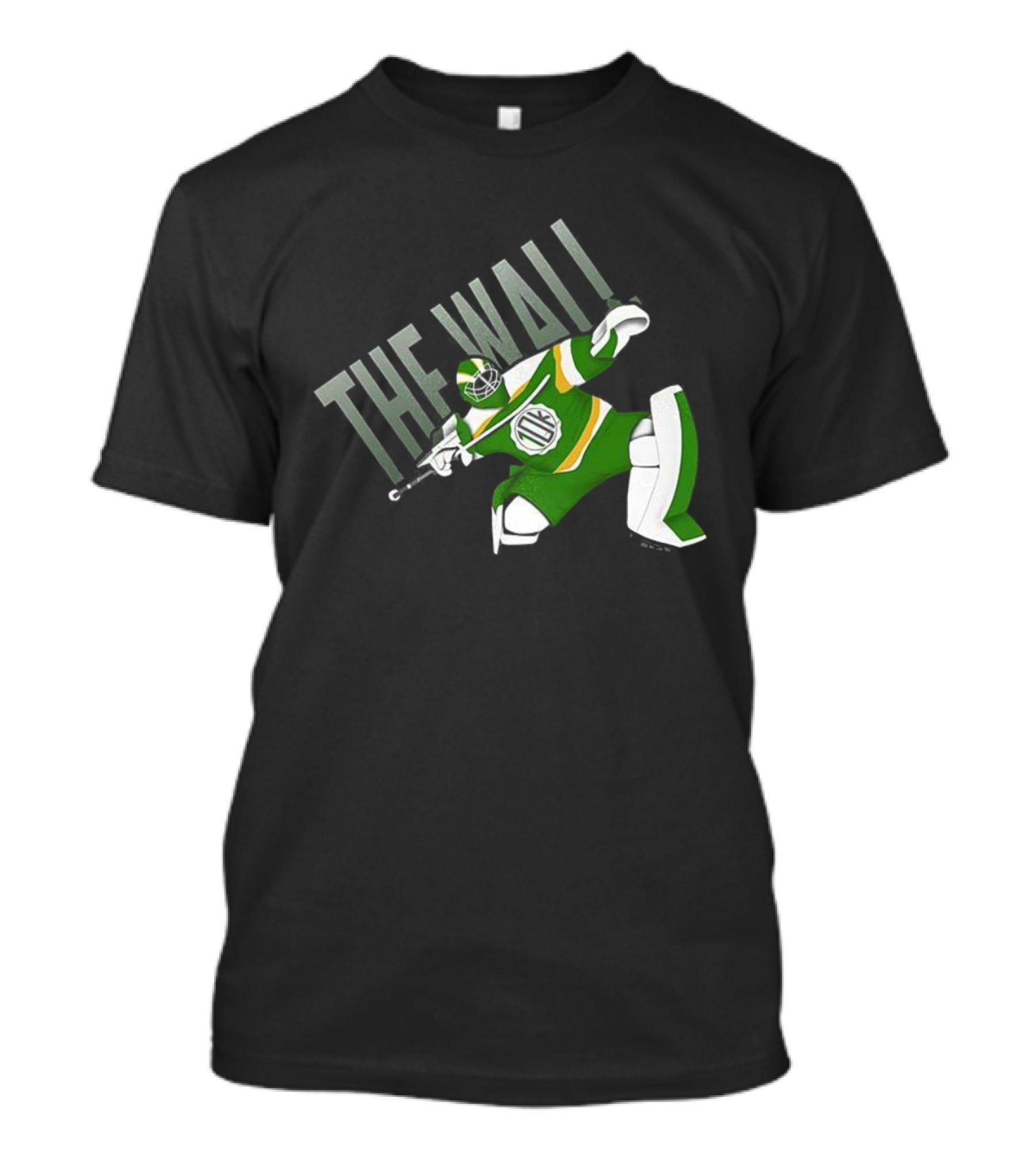 Jesper Wallstedt The Wall Minnesota Wild Goalie T-Shirt