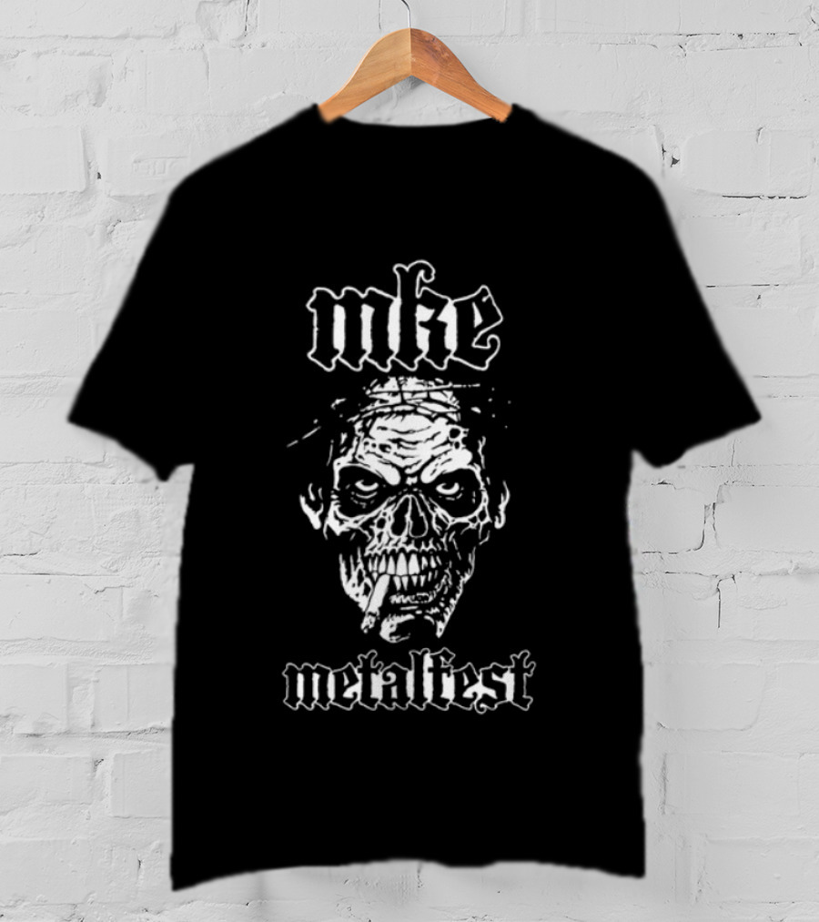 Mke Metalfest 2025 Smoking Mr. Skinless T-Shirt