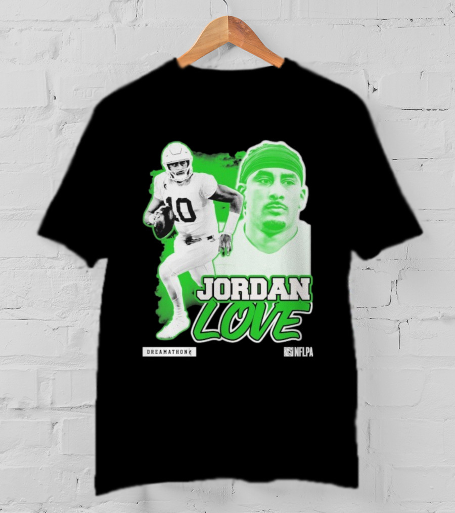 Jordan Love Green Bay Packers Dreamathon NFL Football T-Shirt