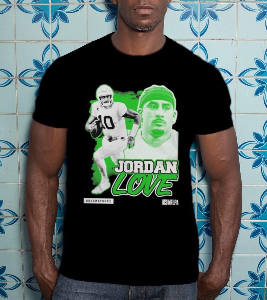 Jordan Love Green Bay Packers Dreamathon NFL Football T-Shirt