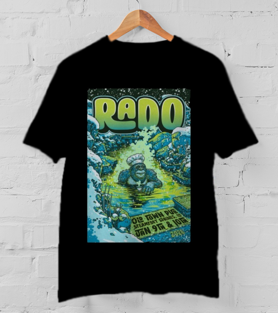 RADO Event Old Town Pub Steamboat Springs Jan 9th & 10th 2026 T-Shirt