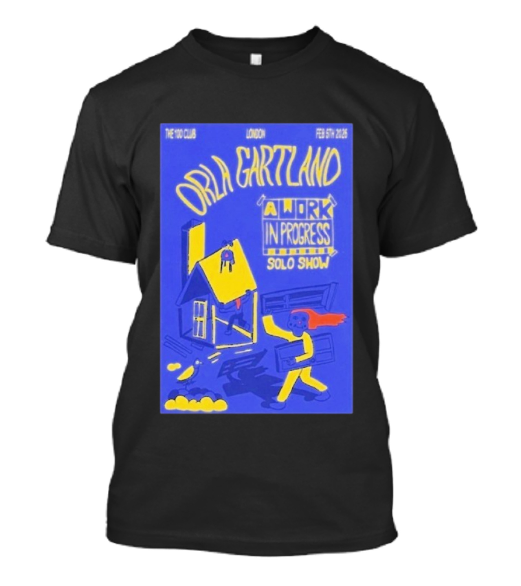 Orla Gartland A Work In Progress Solo Show The 100 Club London February 5 2026 T-Shirt