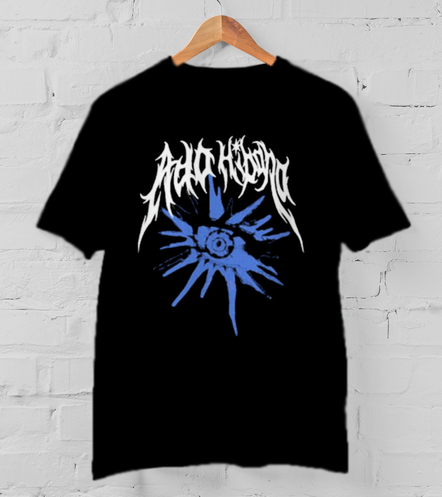 Ado World Tour 2025 Hibana Blue Splash Text T-Shirt