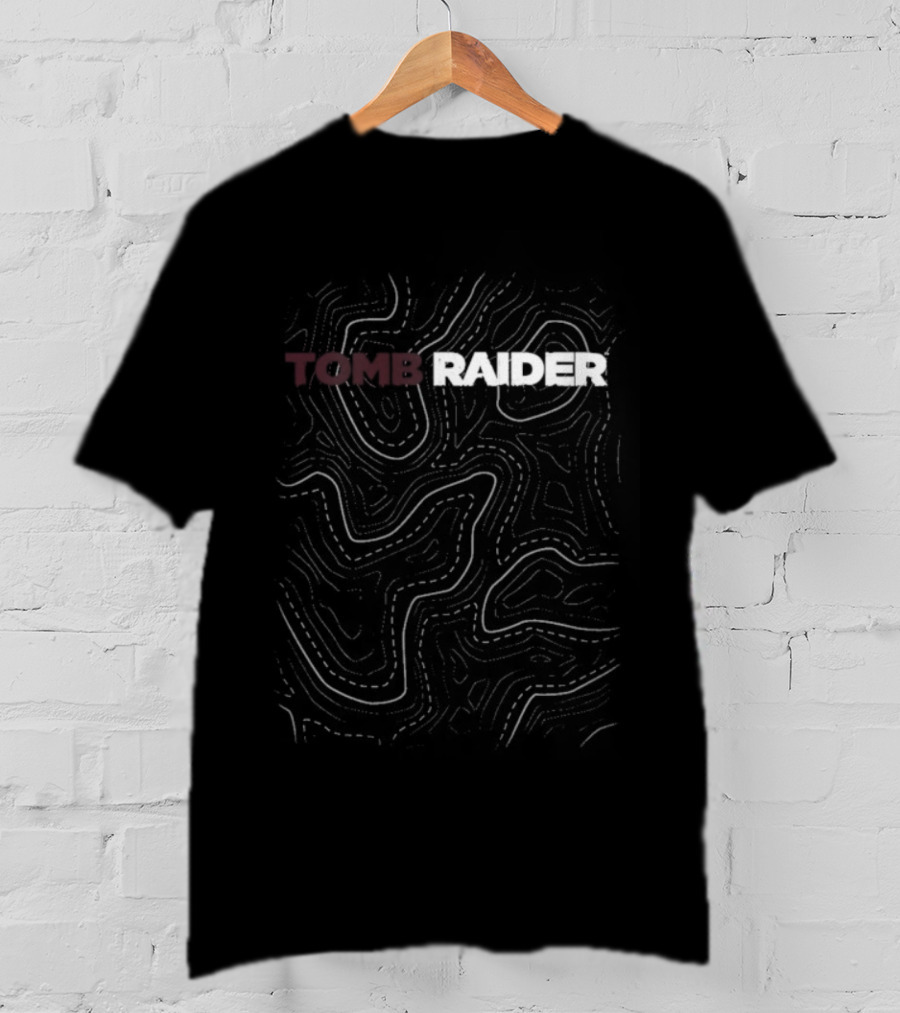 Tomb Raider Map Exploration Adventure T-Shirt