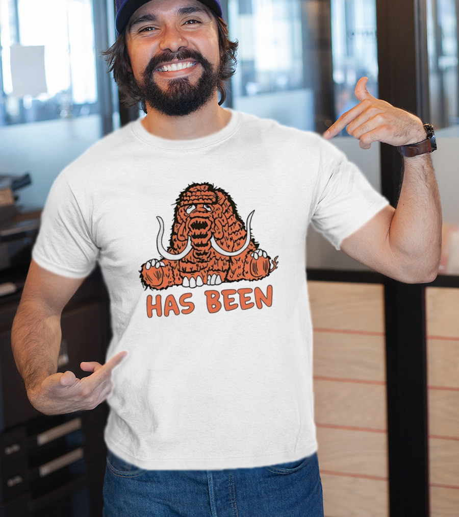 Has Been Never Was Blake Anderson Woolly Mammoth T-Shirt