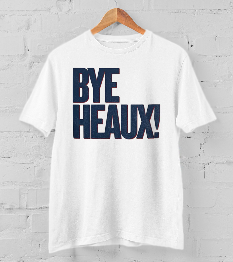 Bye Heaux Ole Miss Rebels Football 2025 T-Shirt