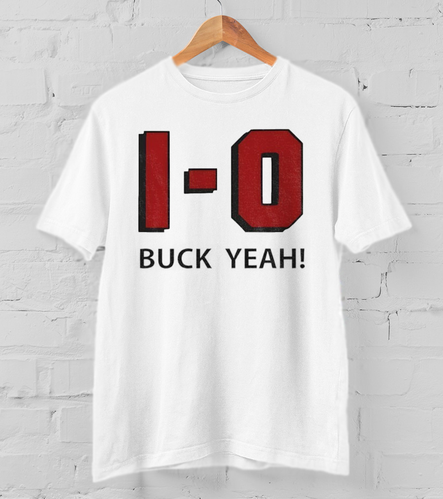 Ohio State Buckeyes I O Buck Yeah Football NFL 2025 T-Shirt