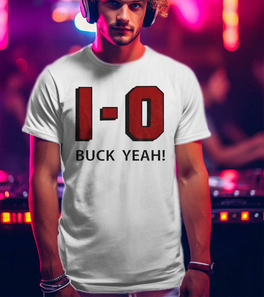 Ohio State Buckeyes I O Buck Yeah Football NFL 2025 T-Shirt