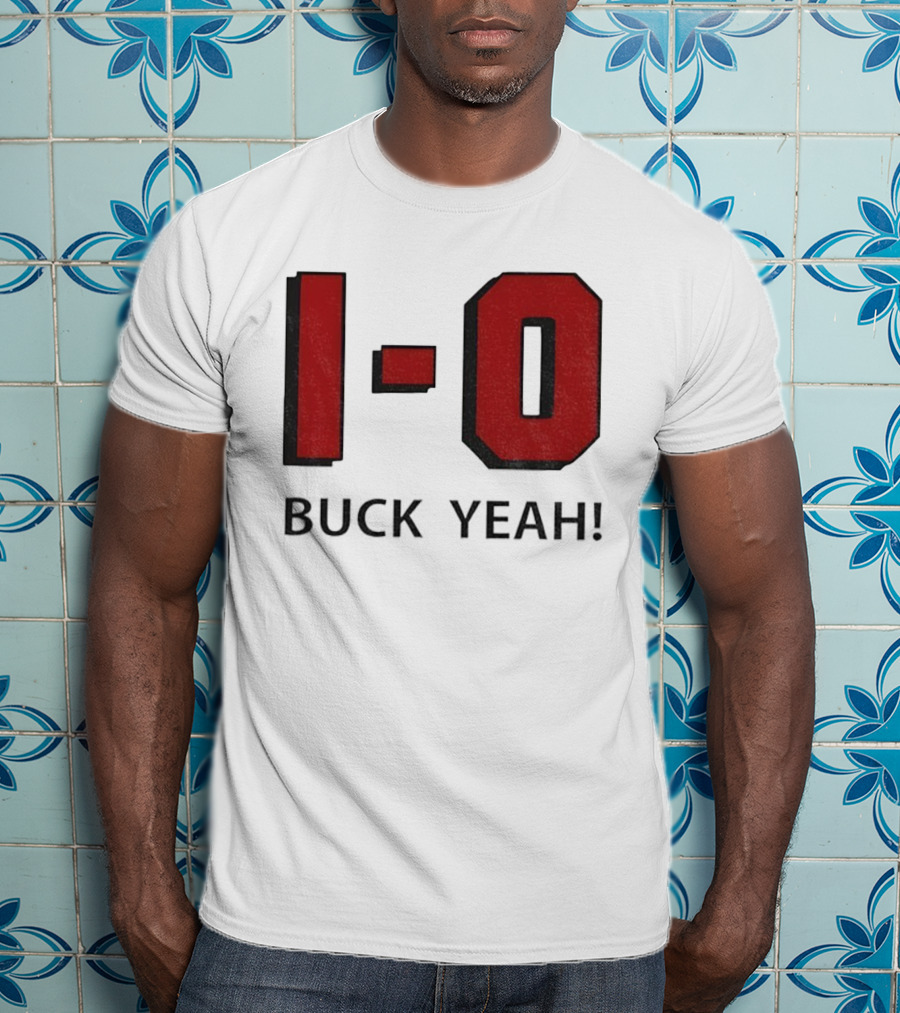 Ohio State Buckeyes I O Buck Yeah Football NFL 2025 T-Shirt