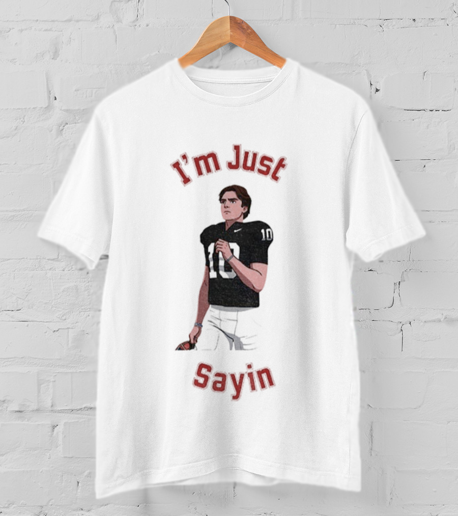 Denzel Burke Ohio State Buckeyes Football I'm Just Sayin T-Shirt