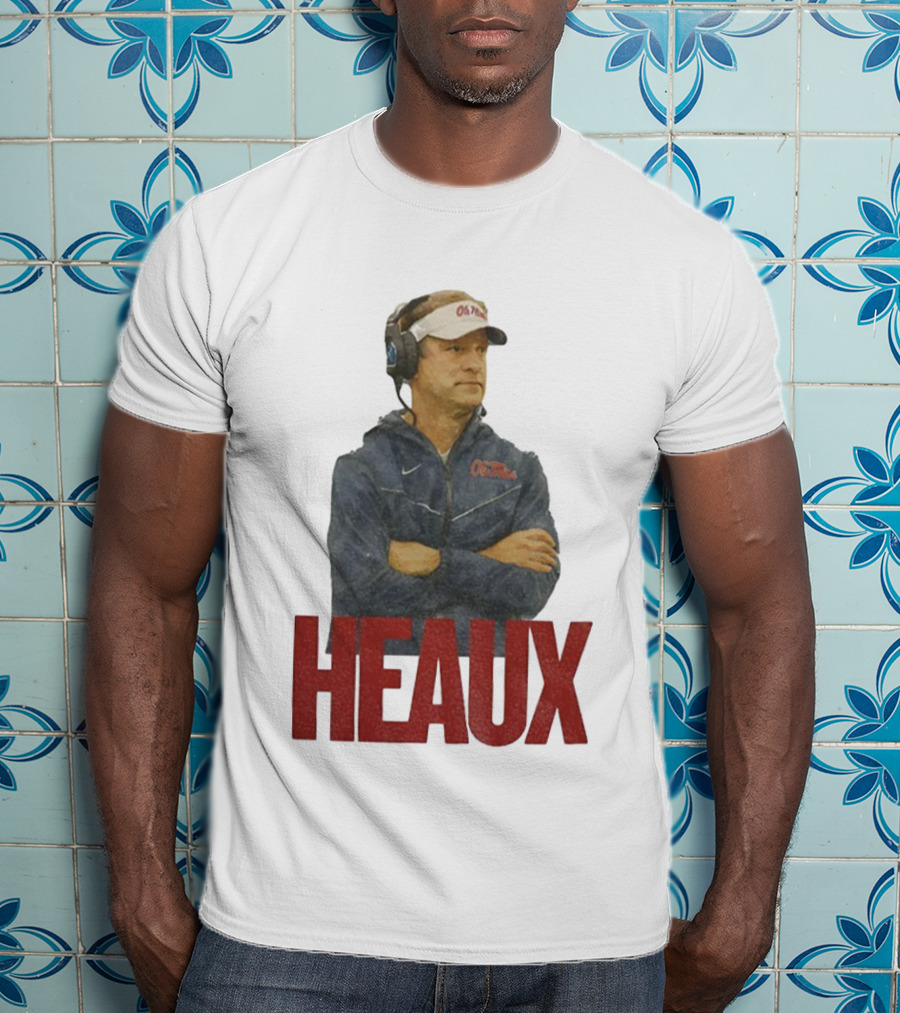 Ole Miss Rebels Lane Kiffin Heaux 2025 Football T-Shirt