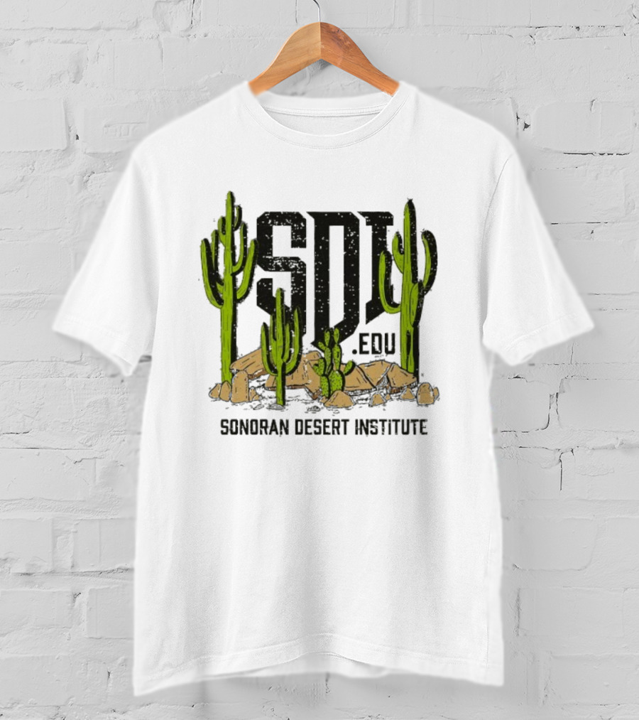 Tristar Trading SDI Sonoran Desert Institute Cactus T-Shirt