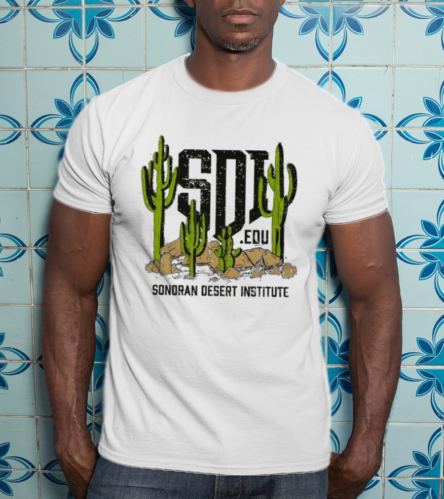 Tristar Trading SDI Sonoran Desert Institute Cactus T-Shirt