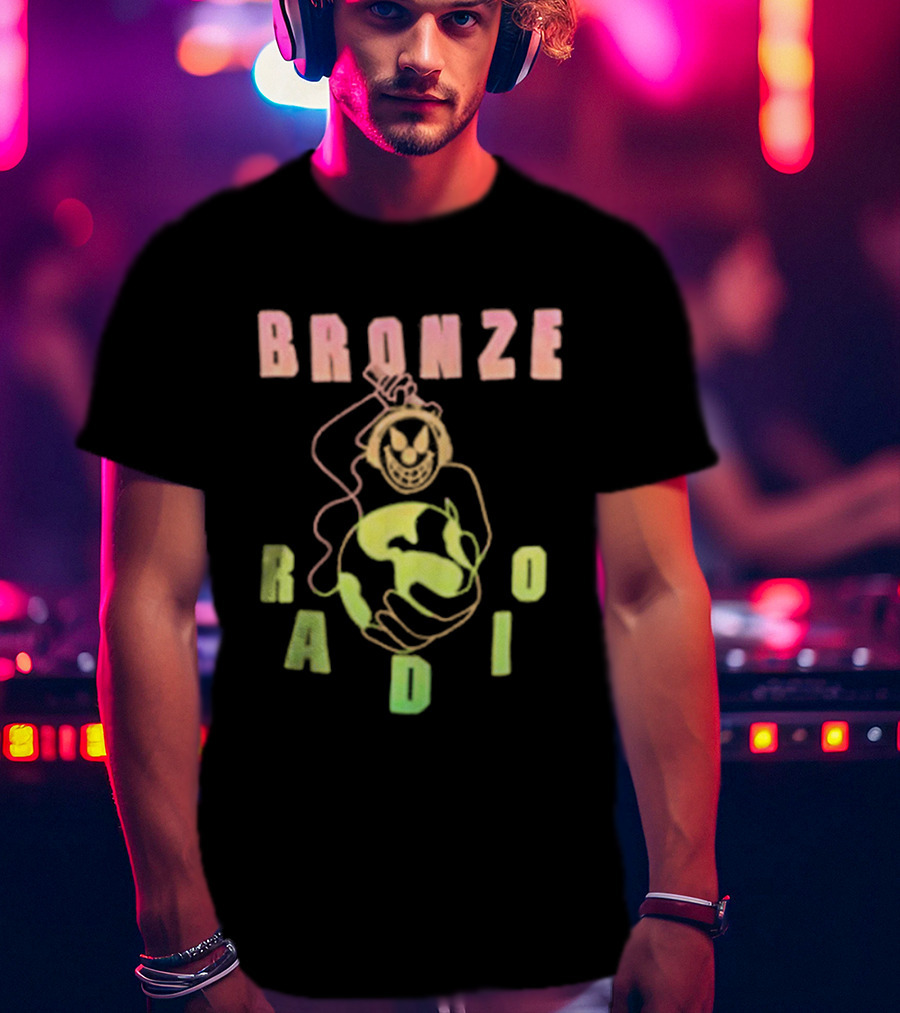 BRONZE Radio Earthhead Artwork T-Shirt