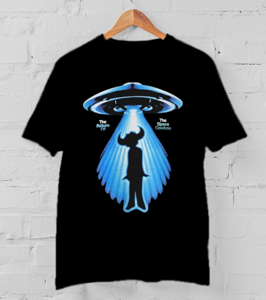 Jamiroquai Space Cowboy Buffalo Man UFO Abduction T-Shirt