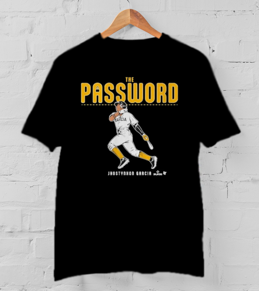 Jhostynxon Garcia Pittsburgh The Password Baseball Theme T-Shirt