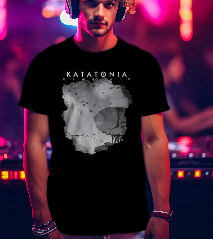 Katatonia Dead Air Moon Skull Art T-Shirt