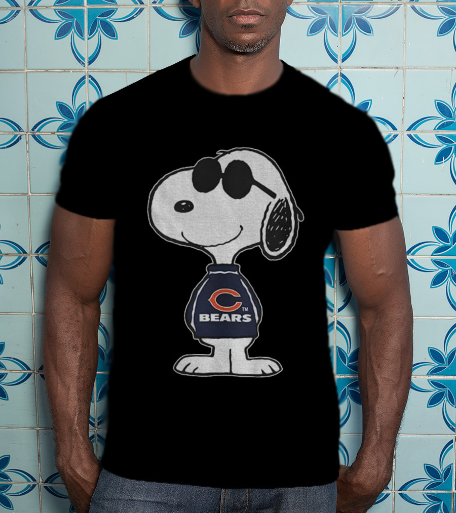 Peanut Snoopy Chicago Bears Football NFL 2025 T-Shirt