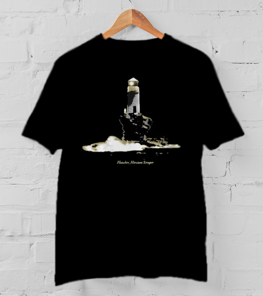 Quadeca Vanisber Lighthouse Horizon Scaper Ocean Scene T-Shirt