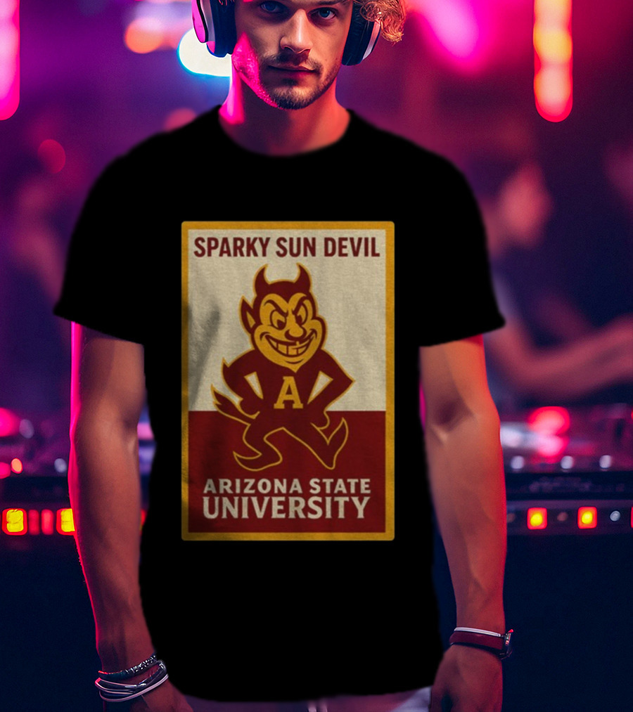 Sparky Sun Devil Arizona State University T-Shirt