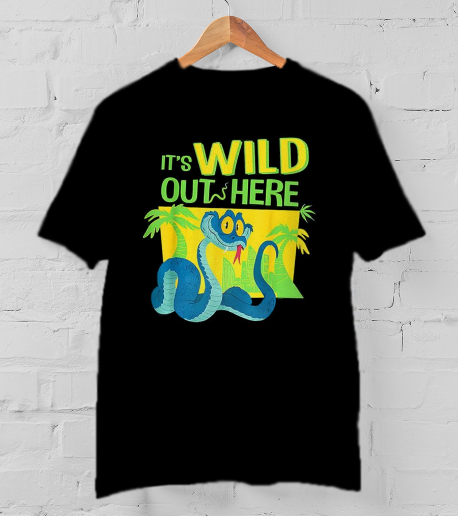 Zootopia 2 It's Wild Out Here Gary De’Snake Jungle Scene T-Shirt
