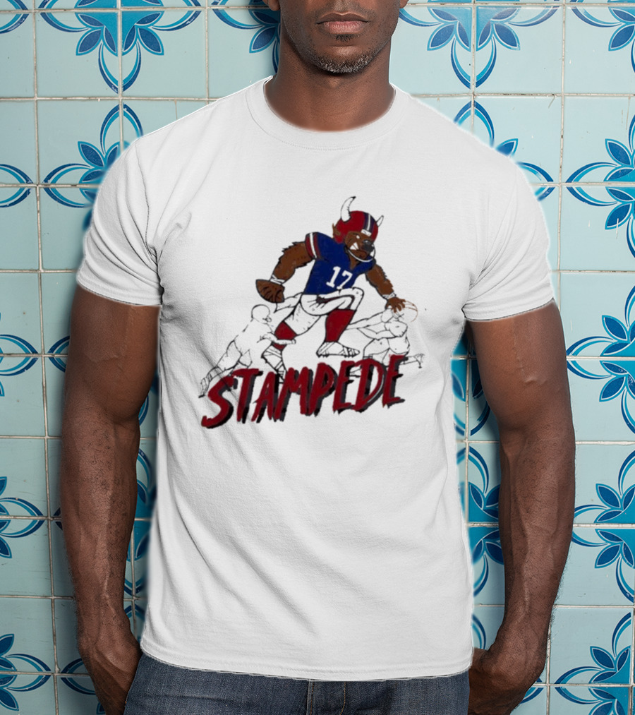 Stampede 17 Buffalo Bills Mascot Josh Allen T-Shirt