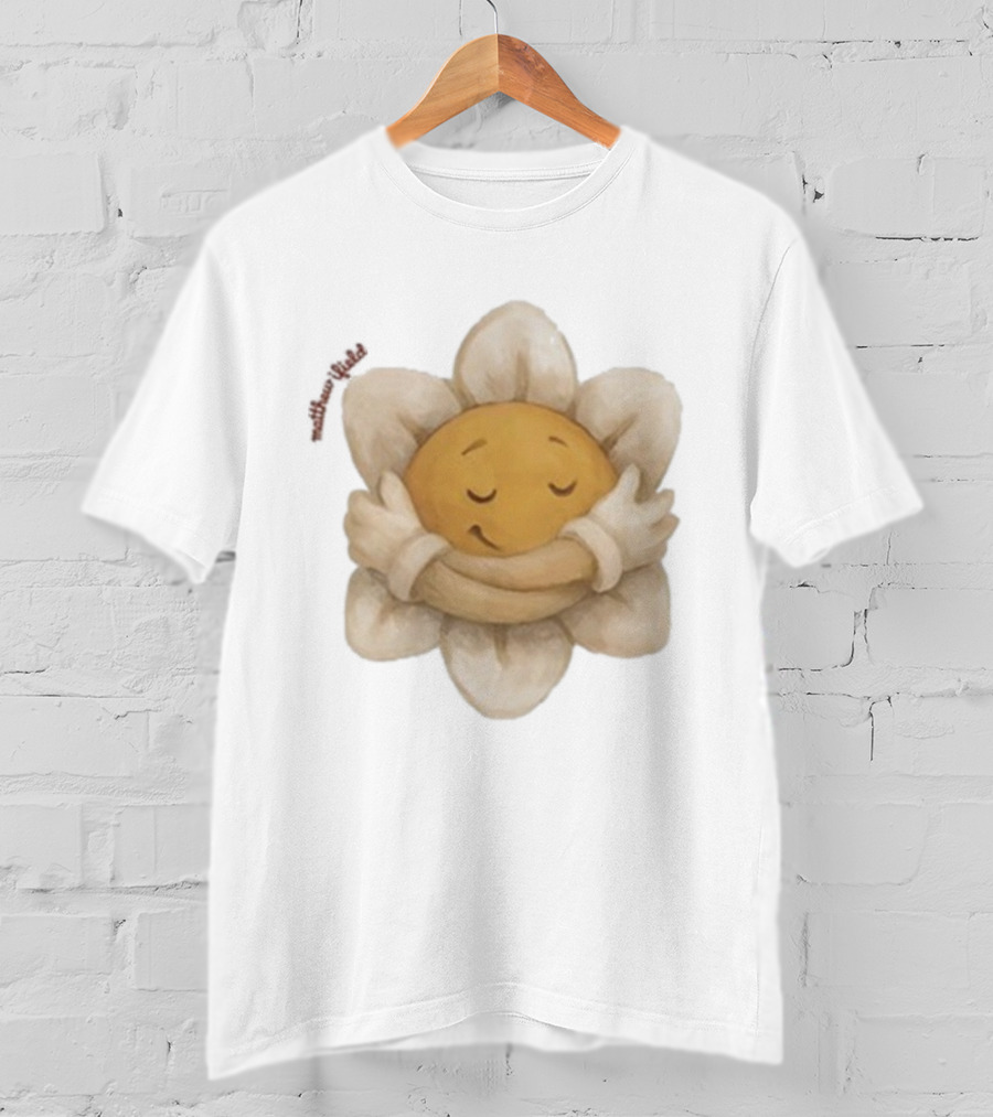 Matthew Ifield Sunflower Hugging Face T-Shirt