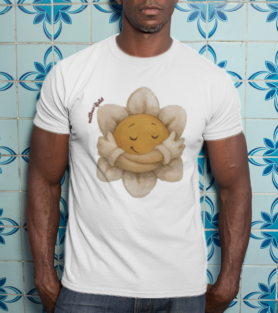 Matthew Ifield Sunflower Hugging Face T-Shirt