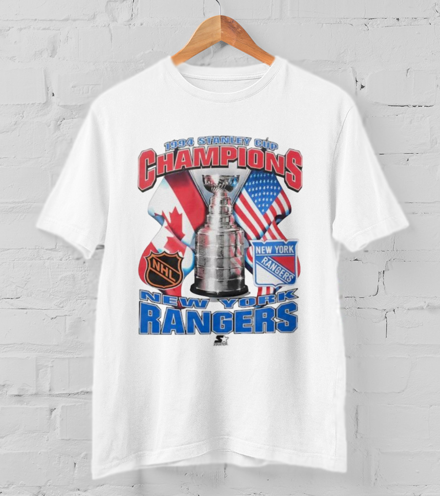1994 Stanley Cup Champions New York Rangers NHL Show Me The Cup T-Shirt