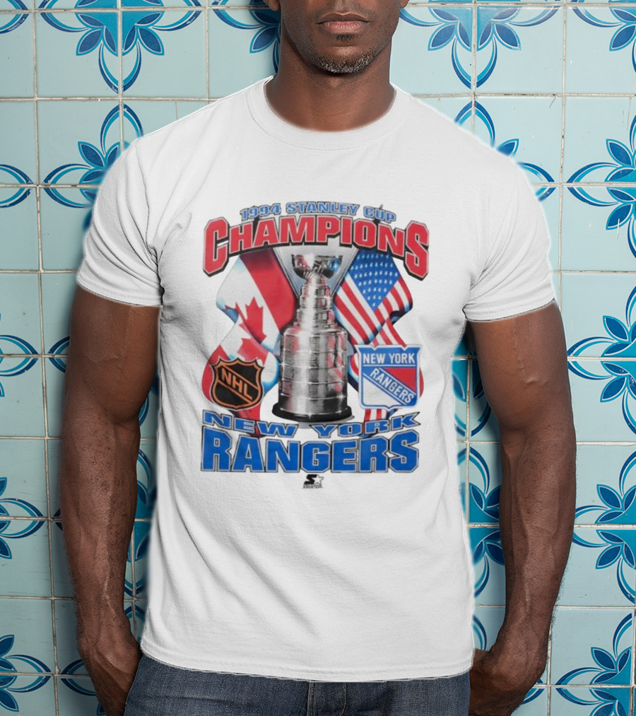 1994 Stanley Cup Champions New York Rangers NHL Show Me The Cup T-Shirt