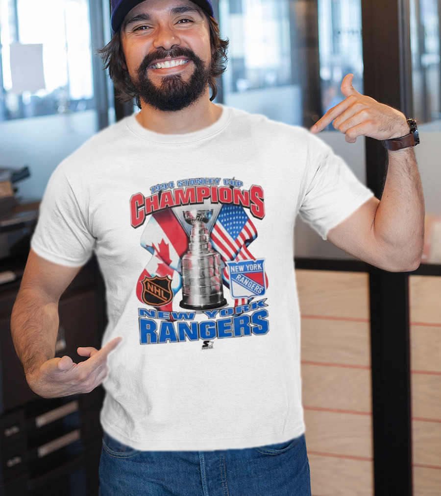 1994 Stanley Cup Champions New York Rangers NHL Show Me The Cup T-Shirt