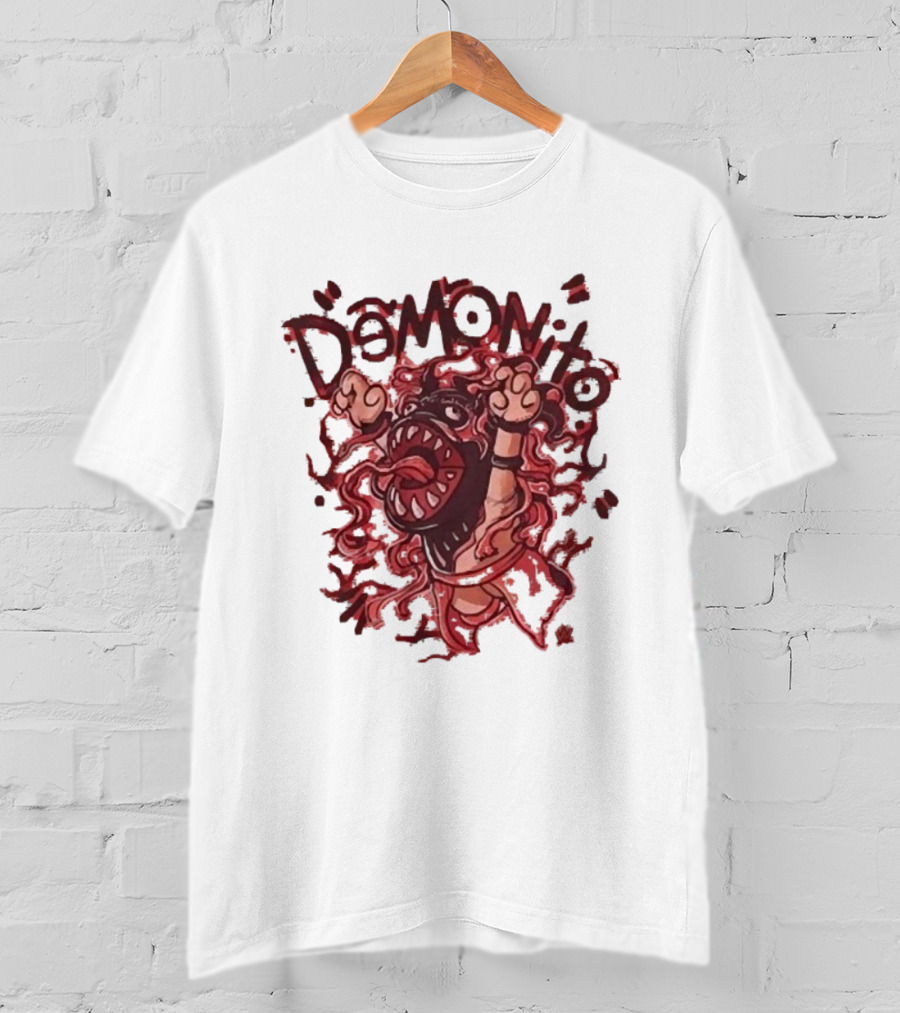 Demonio WWE Finn Balor Character Art Monster T-Shirt