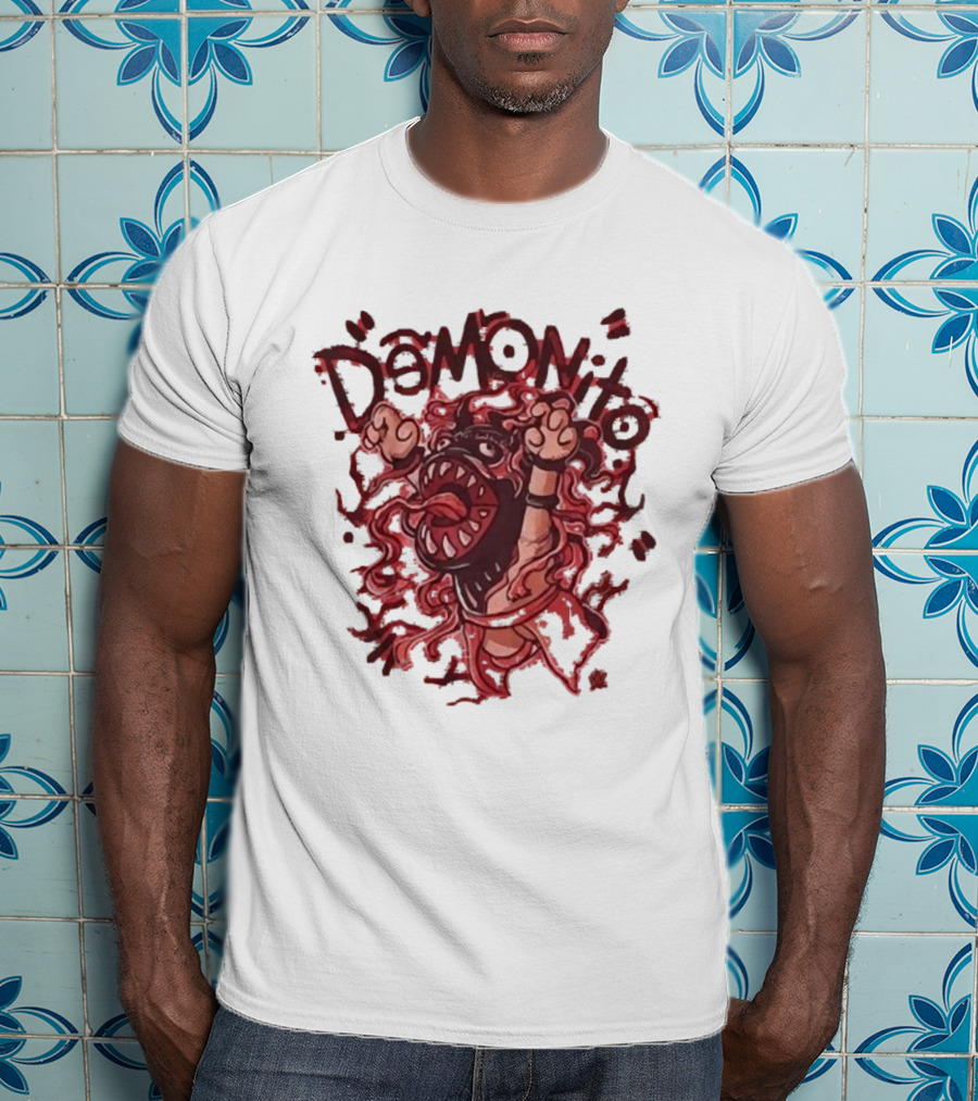 Demonio WWE Finn Balor Character Art Monster T-Shirt