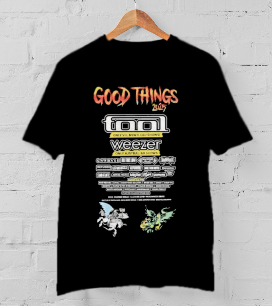 Good Things Festival Australia New Zealand 2025 Full Lineup December 5-7 T-Shirt