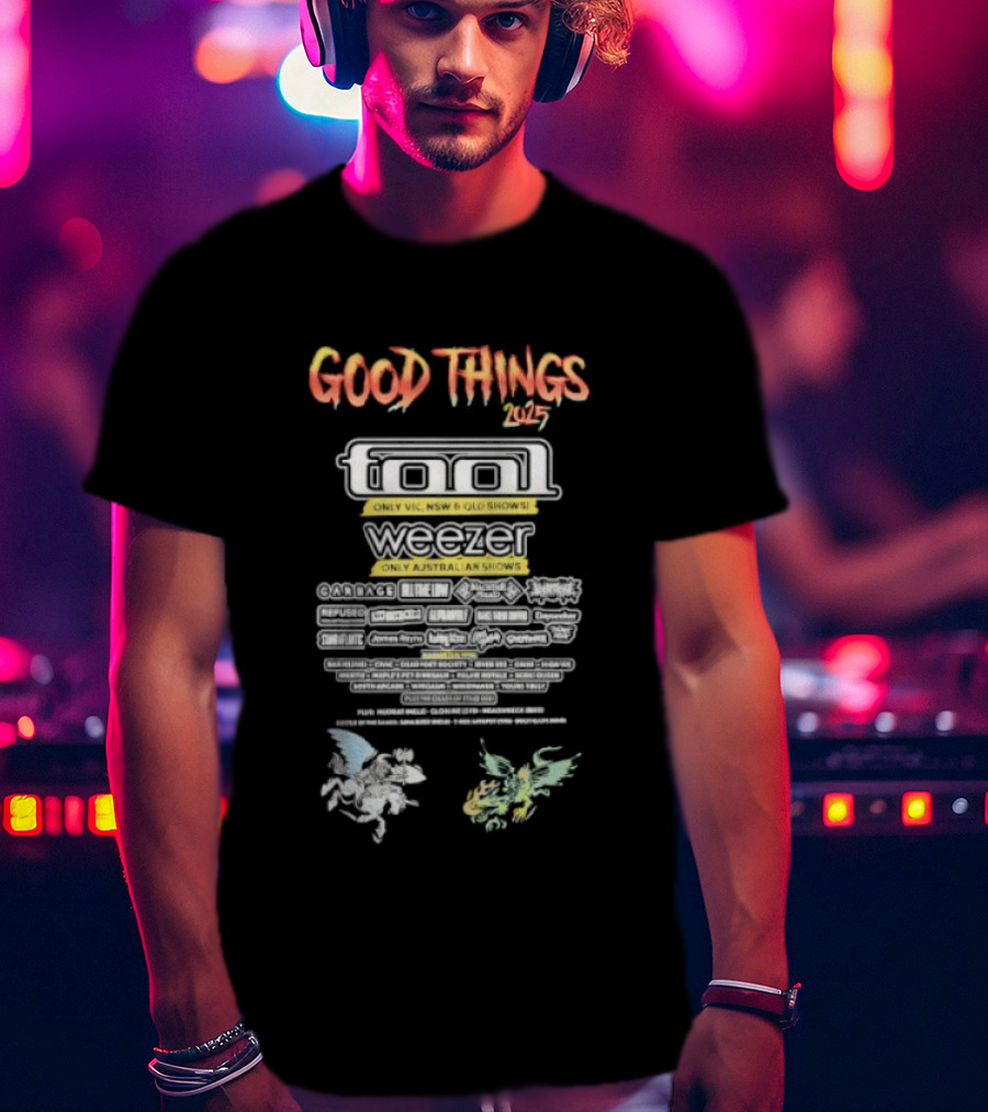 Good Things Festival Australia New Zealand 2025 Full Lineup December 5-7 T-Shirt